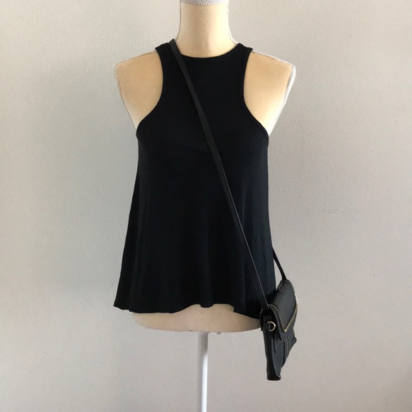 B. Makowsky leather crossbody clutch black - Picture 3 of 4